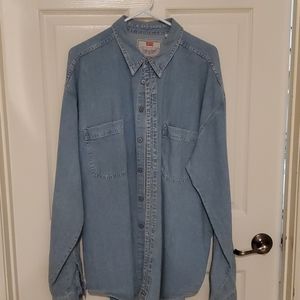 Levi's long sleeve denim shirt